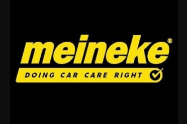 the logo for meinke doing car care right