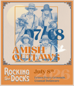 a poster for a rock and roll concert