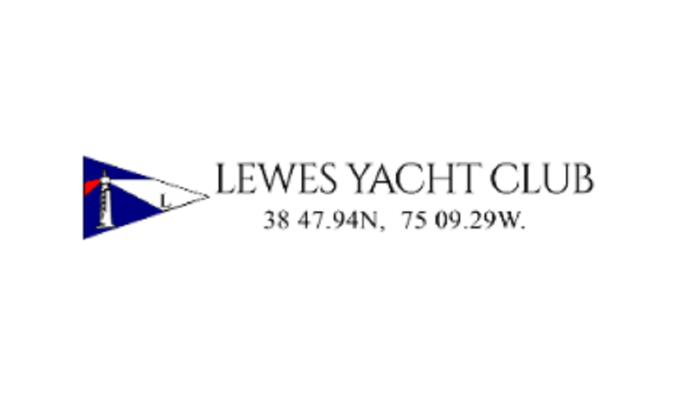 Lewes Yacht Club coordinates and burgee